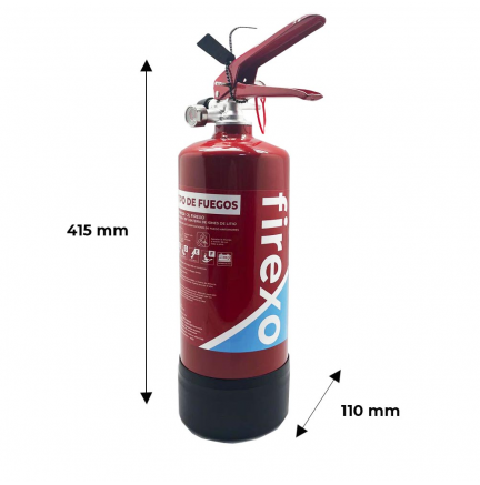 Extintor 2L ABCDEF / Baterías de Li-Ion FIREXO