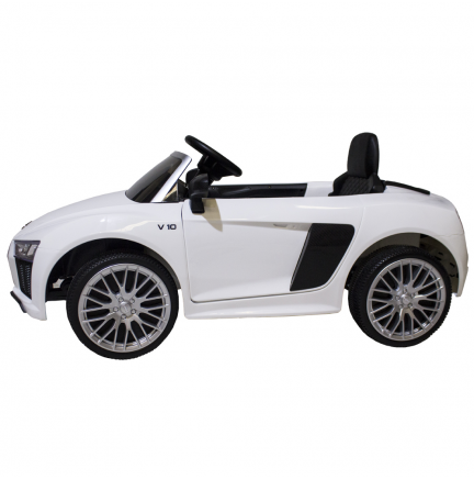 Audi R8 Spyder White Children's Electric Car