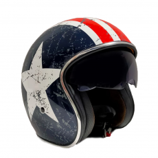 Motorcycle Helmet Jet Star Vintage Size M
