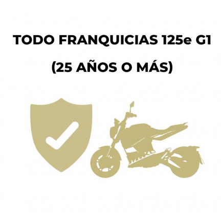 Todo Riesgo Franquicia 125e G1 (25 Años o Más)
