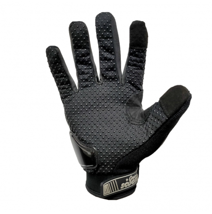 Black Motorcycle Anti-Slip Touch Gloves Size L